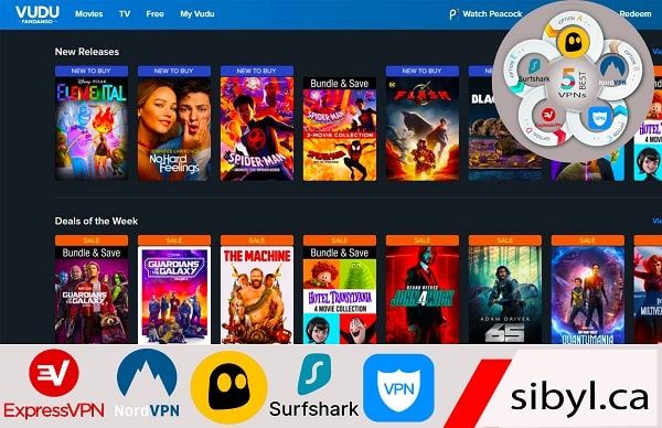 The Top VPN For Streaming Vudu In Canada